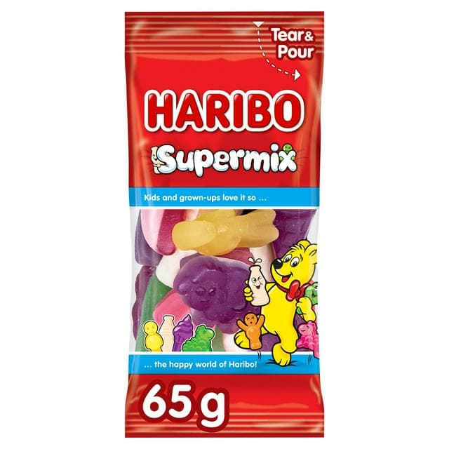 Haribo 65g Supermix Sweets - gallery image 1
