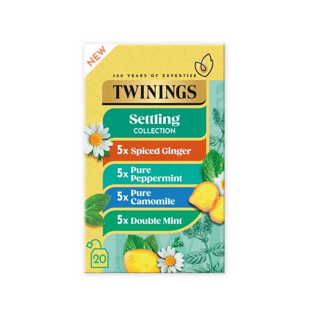 Twinings 20 x Settling Collection Tea Bags 36.25g - gallery image 2