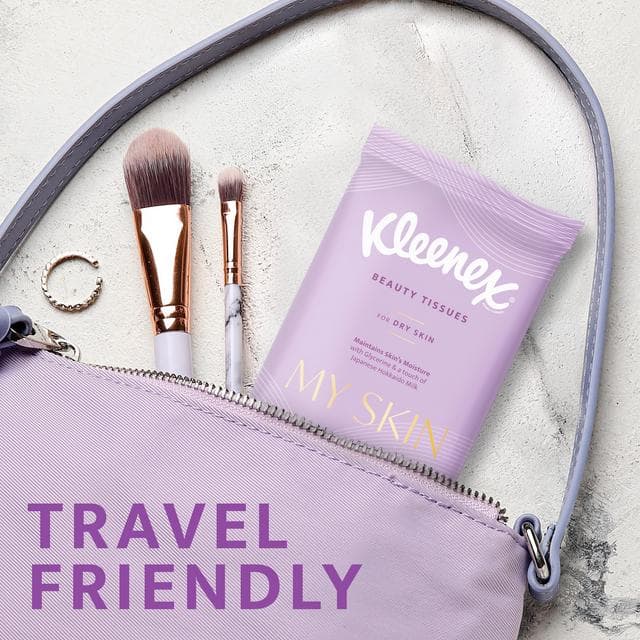 Kleenex My Skin Facial Beauty Tissues Tube for Dry Skin - gallery image 4