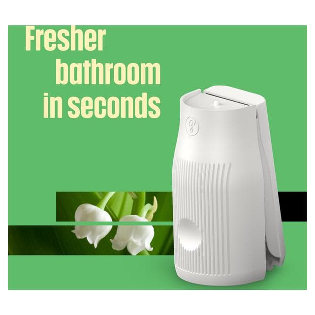 Glade One Lily of the Valley Bathroom Starter Kit Touch & Spray Air Freshener 13ml - gallery image 2