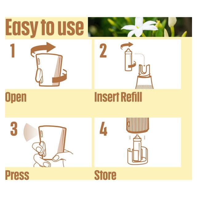 Glade One Sensual Sandalwood & Jasmine Starter Kit Refillable Room Spray 13ml - gallery image 2