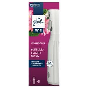 Glade One Relaxing Zen Starter Kit Refillable Room Spray 13ml