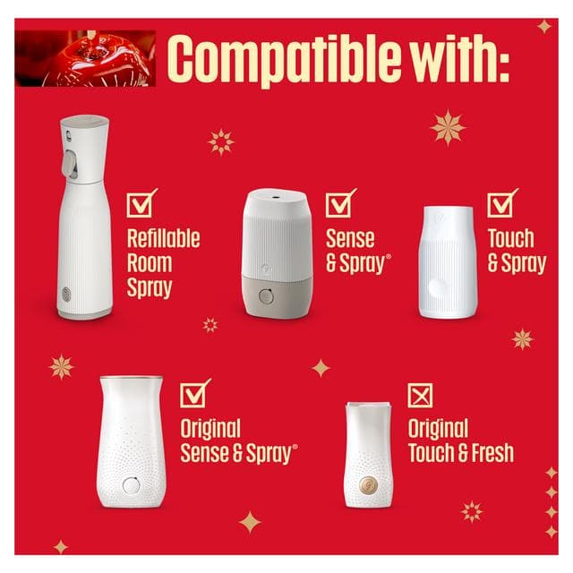 Glade ONE Festive Universal Capsule Refill Pack, Twinkling Apple & Cinnamon, 2x13ml - gallery image 3