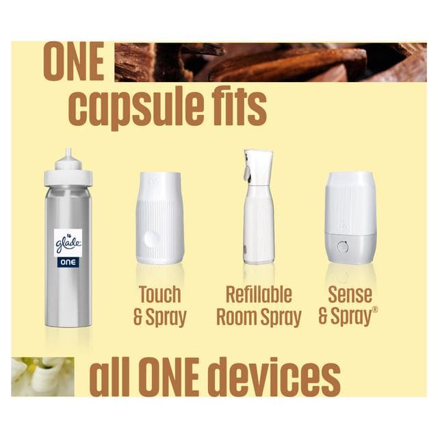 Glade One 2 x Sensual Sandalwood & Jasmine Universal Capsule Refill Air Freshener 13ml - gallery image 6