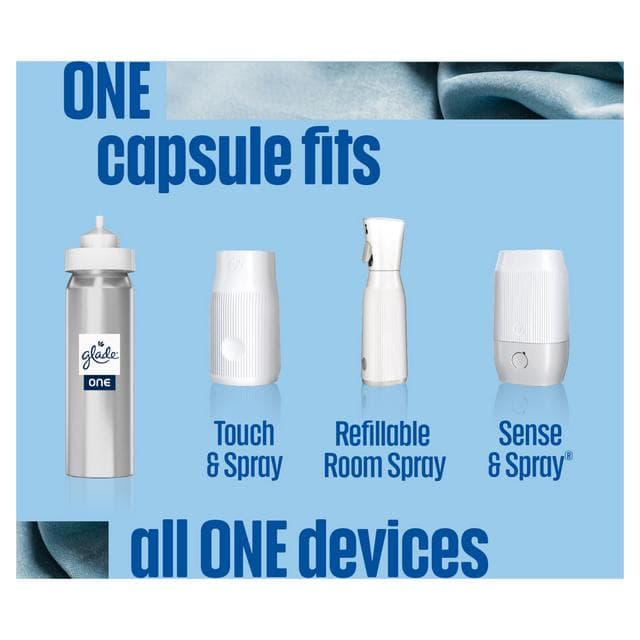 Glade One 2 x Pure Clean Linen Universal Capsule Refill Air Freshener 13ml - gallery image 5