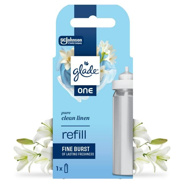 Glade ONE Universal Capsule Refill Pack, Pure Clean Linen, 1x13ml - gallery image 1