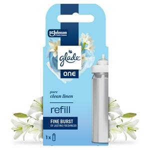 Glade ONE Universal Capsule Refill Pack, Pure Clean Linen, 1x13ml