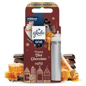 Glade ONE Festive Universal Capsule Refill, Creamy Hot Chocolate, 1x13ml