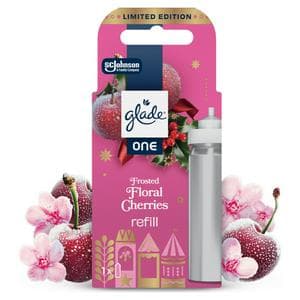 Glade ONE Festive Universal Capsule Refill, Frosted Floral Cherries, 1x13ml
