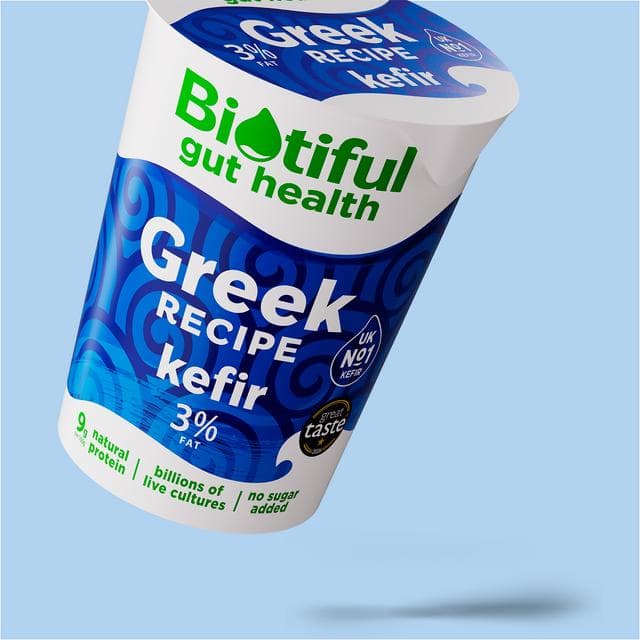Biotiful Gut Health 450g Greek Recipe 3% Kefir Yoghurt - gallery image 3