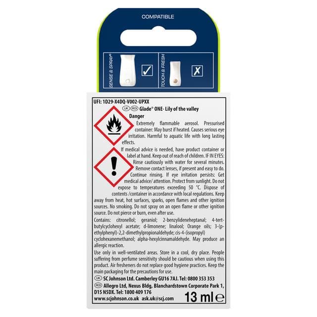 Glade One Lily of the Valley Universal Capsule Refill Pack Air Freshener 13ml - gallery image 5