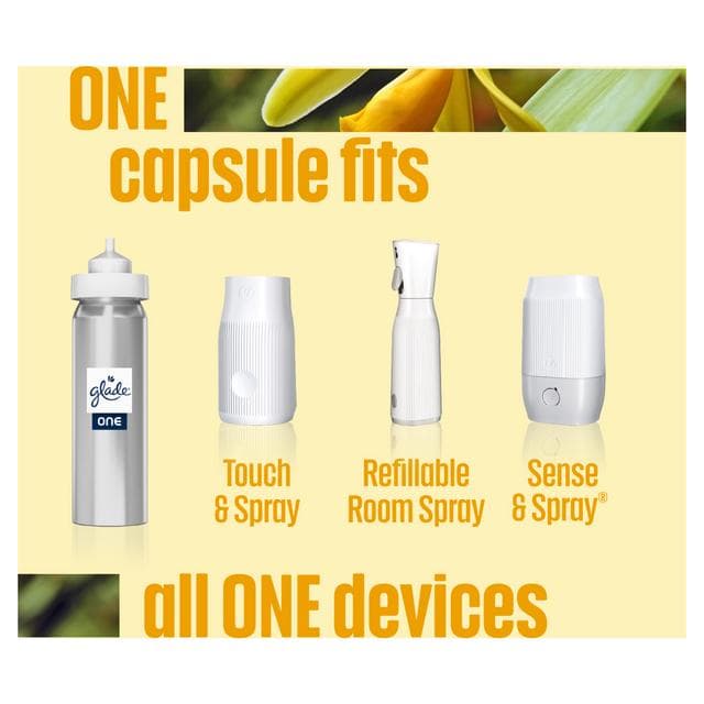 Glade One Romantic Vanilla Blossom Universal Capsule Refill Air Freshener 13ml - gallery image 5