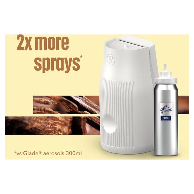 Glade One Sensual Sandalwood & Jasmine Bathroom Starter Kit Touch & Spray Air Freshener 13ml - gallery image 6