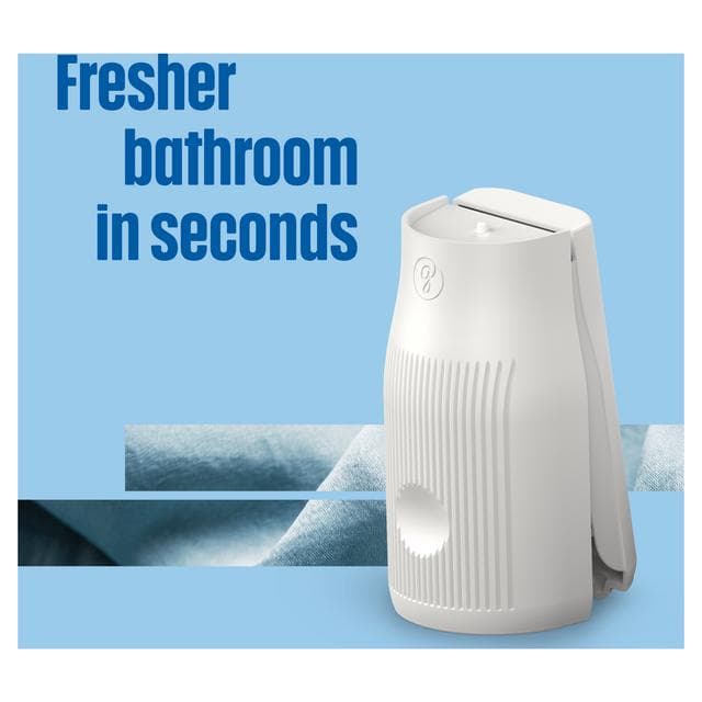 Glade One Pure Clean Linen Bathroom Starter Kit Touch & Spray Air Freshener 13ml - gallery image 2