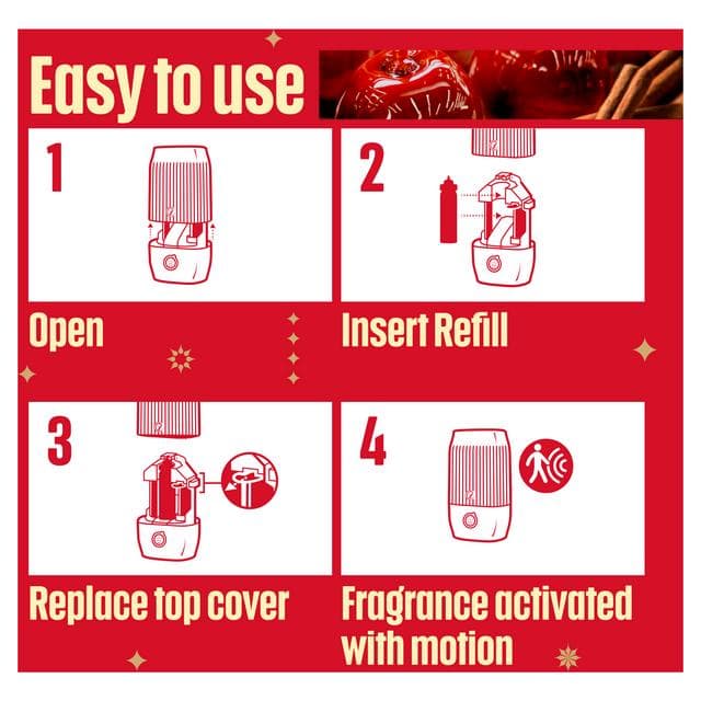 Glade ONE Festive Sense & Spray Starter Kit, Twinkling Apple & Cinnamon, 1x13ml - gallery image 4