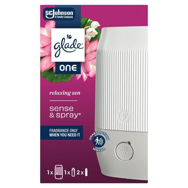 Glade One Relaxing Zen Starter Kit Sense & Spray Air Freshener 13ml - gallery image 1
