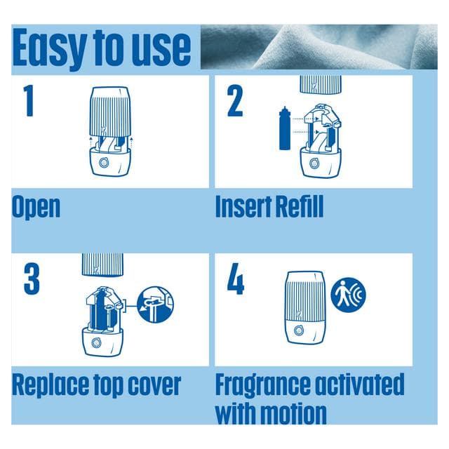 Glade One Pure Clean Linen Starter Kit Sense & Spray Air Freshener 13ml - gallery image 4