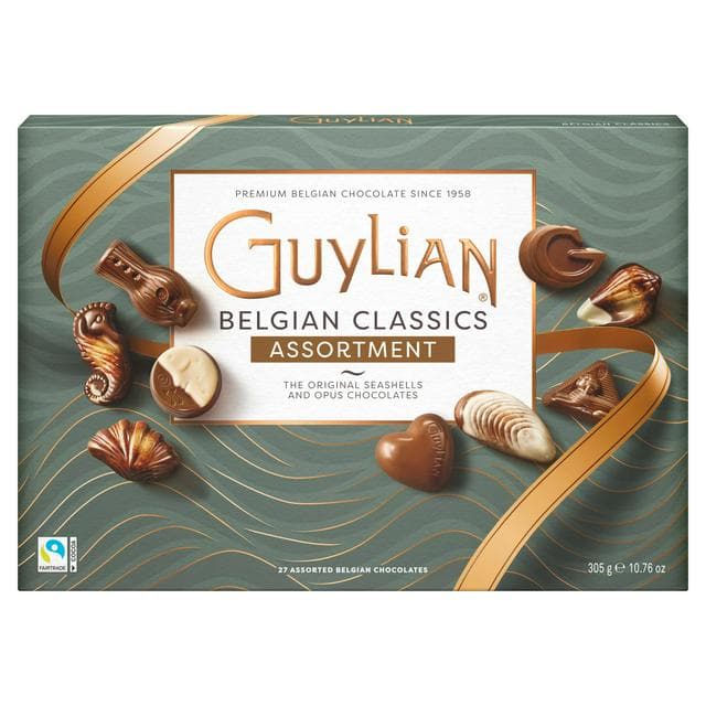 Guylian 27 x Belgian Classics Assortment Chocolates 305g - gallery image 1