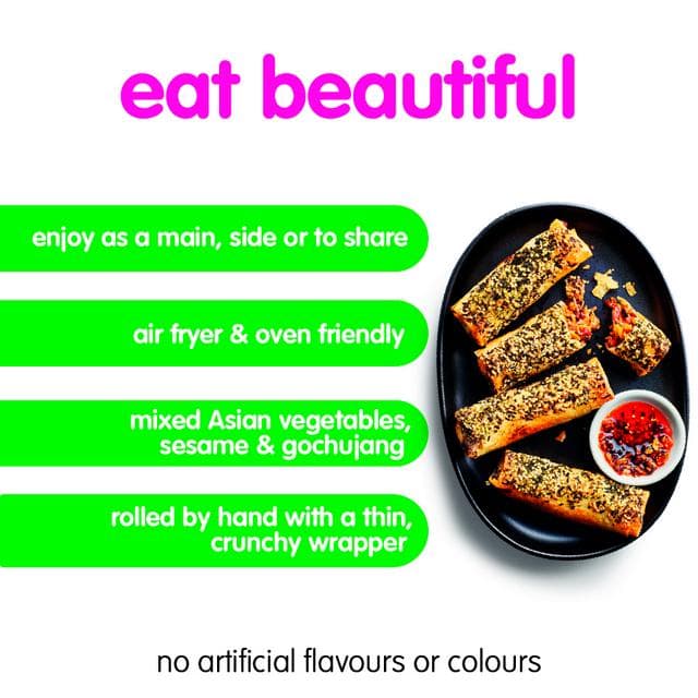 itsu 4 x Vegetable Crunch Jumbo Spring Rolls 300g - gallery image 2