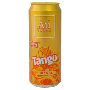 Au Vodka 330ml Tango Orange Can