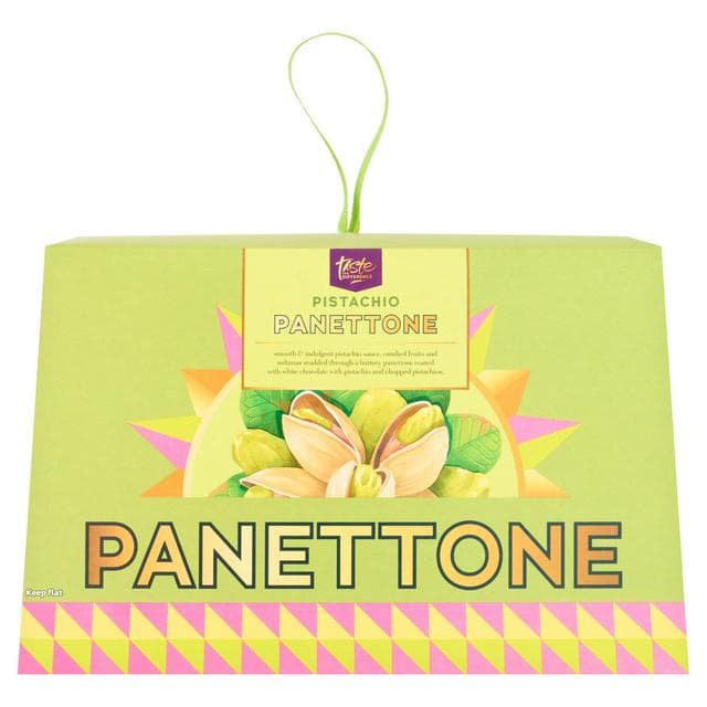 Sainsbury's 800g Pistachio Panettone, Taste the Difference - gallery image 1