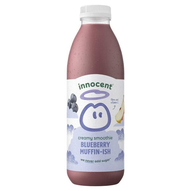 innocent 750ml Blueberry Muffin-ish Creamy Smoothie - gallery image 1