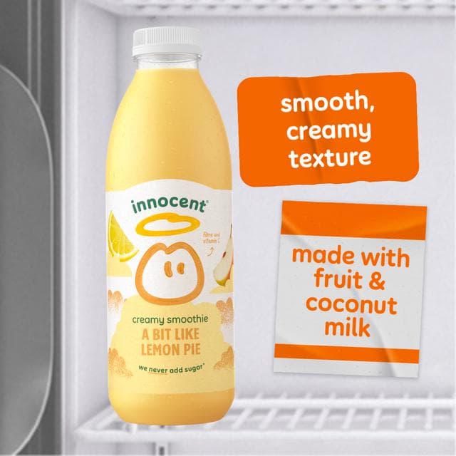 innocent 750ml A Bit Like Lemon Pie Creamy Smoothie - gallery image 3