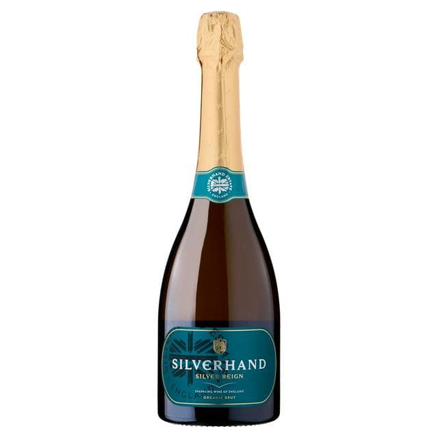 Silverhand Estate Brut Organic Sparkling White Wine Bottle 75cl - gallery image 1