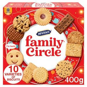 McVitie's Family Circle 400g Biscuit