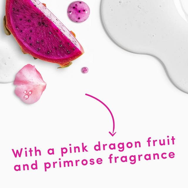 Dove Body + Mind 400ml Pink Dragon Fruit & Primrose Serum Infused Bath Soak - gallery image 3