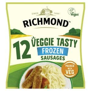 Richmond 12 x Veggie Tasty Vegetarian Sausages 456g