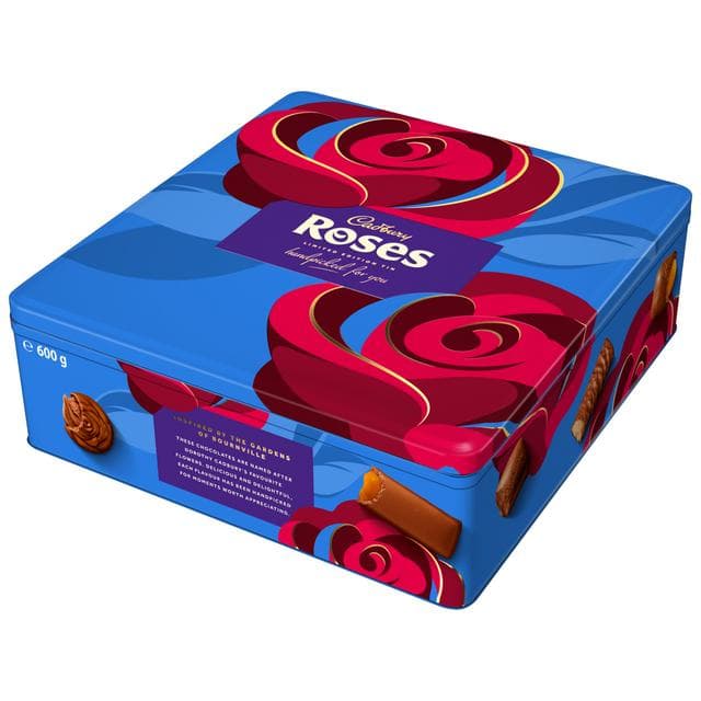 Cadbury Roses 600g Chocolate Assortment Tin - gallery image 3