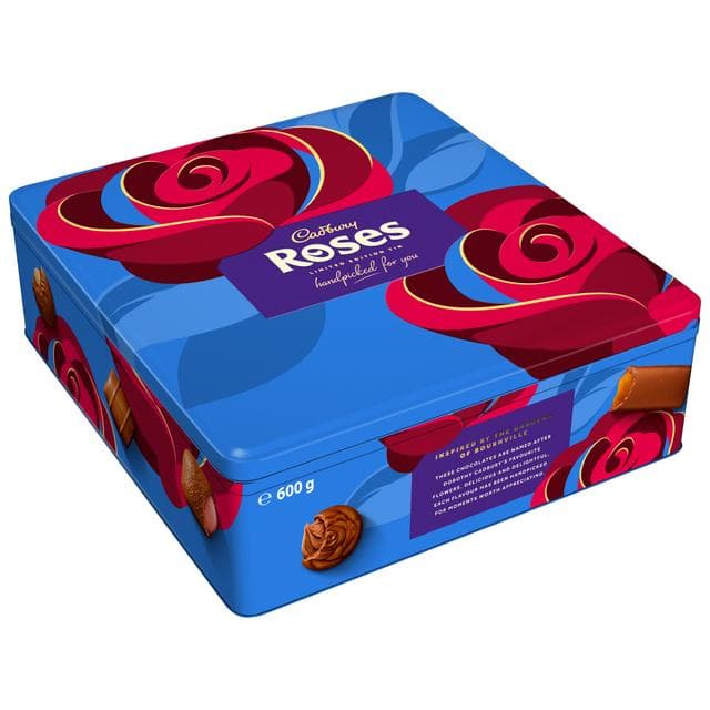 Cadbury Roses 600g Chocolate Assortment Tin - gallery image 4