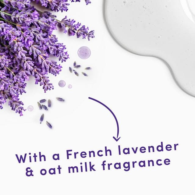 Dove Body + Mind 400ml French Lavender & Oat Milk Serum Infused Bath Soak - gallery image 3