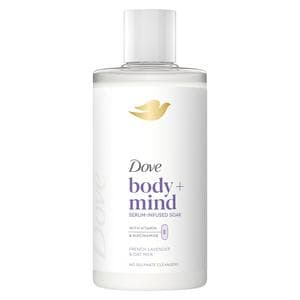Dove Body + Mind 400ml French Lavender & Oat Milk Serum Infused Bath Soak