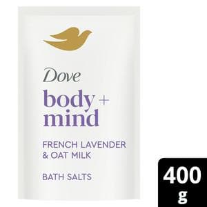 Dove Body + Mind 400g French Lavender Bath Salts