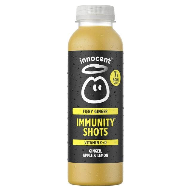 innocent 7 x Fiery Ginger Immunity Shots 420ml - gallery image 1