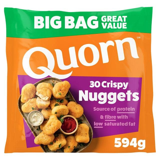 Quorn 30 x Vegetarian Crispy Nuggets 594g - gallery image 1