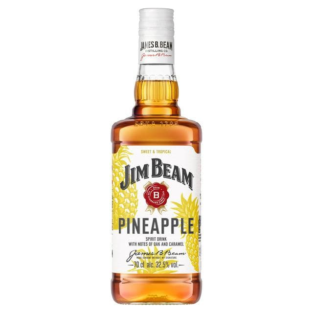 Jim Beam 70cl Pineapple Kentucky Bourbon Whiskey - gallery image 1