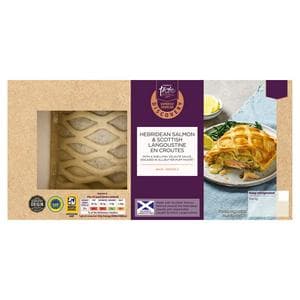 Sainsbury's Discovery 2 x Hebridean Salmon & Langoustines En Croutes 380g