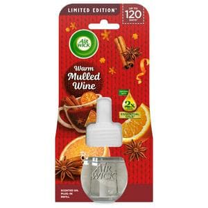Air Wick Warm Mulled Wine Electrical Single Refill Plug In Air Freshener, Limited Edition 19ml