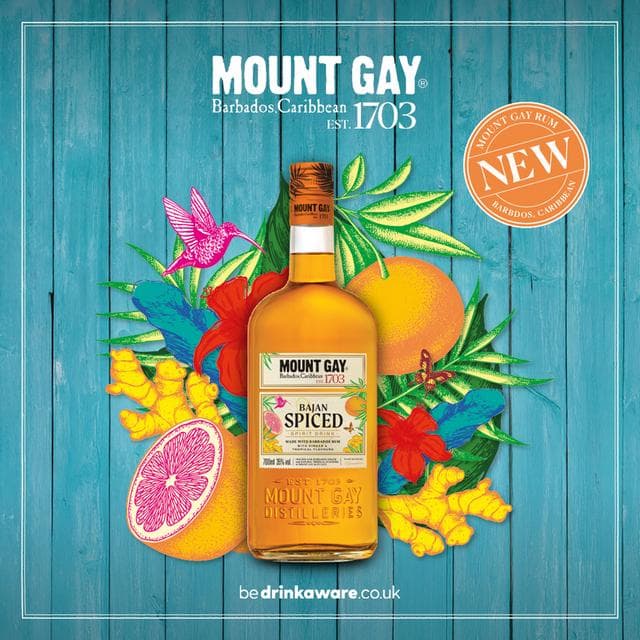 Mount Gay 70cl Bajan Spiced Rum Based Spirit - gallery image 2