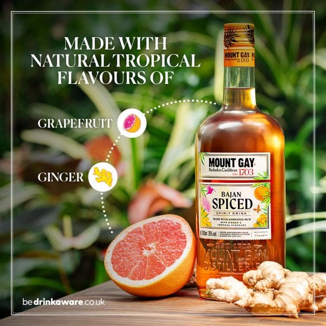 Mount Gay 70cl Bajan Spiced Rum Based Spirit - gallery image 4