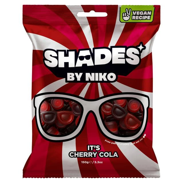 Shades by Niko 150g Cherry Cola Flavour Sweets - gallery image 1