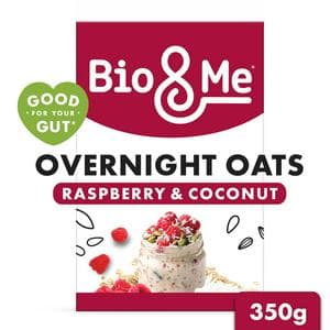 Bio&Me 350g Raspberry & Coconut Overnight Oats