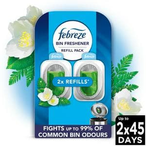 Febreze Bin Freshener 2 x Outdoor Fresh Gel 4.88ml