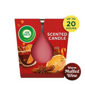 Air Wick Warm Mulled Wine Candle, Limited Edition 105g