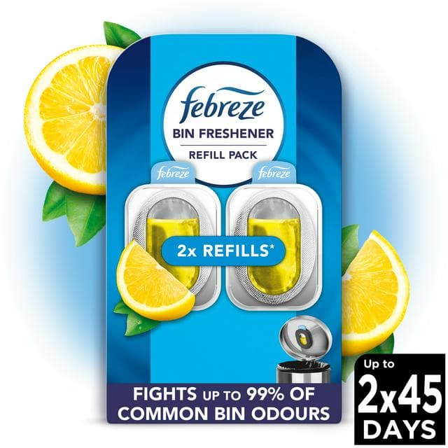 Febreze Bin Freshener 2 x Citrus Fresh Gel 4.88ml - gallery image 1