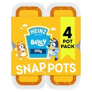 Heinz Bluey Snap Pot 4x190g