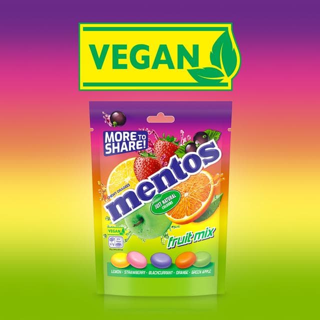 Mentos 160g Fruit Mix Chewy Dragees - gallery image 2